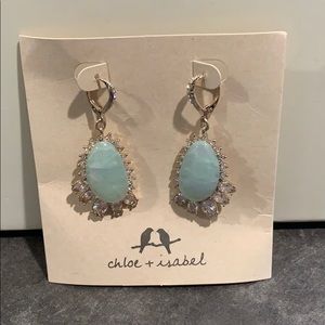 Chloe + Isabel Jewelry - Chloe + Isabel Emerald Green Leaver back earrings Chloe + Isabel Jewelry - Chloe + Isabel Emerald Green Leaver back earrings